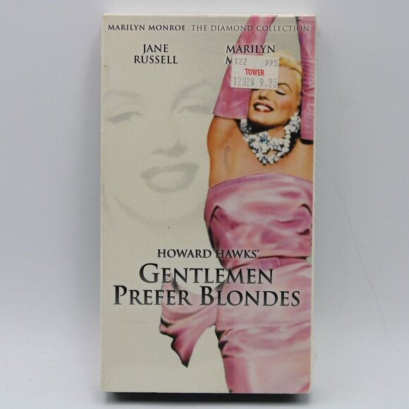 Gentlemen Prefer Blondes VHS 2001 Fox Home Video Marilyn Monroe Jane Russell - Picture 1 of 7